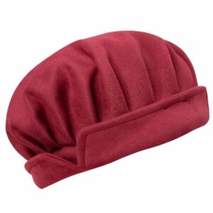 Beret médiéval rouge