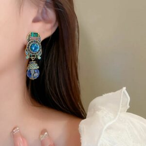 Boucles d'oreilles Joaillerie Scarabée Enchanté