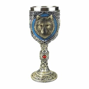 Verre médiéval Légende du Loup
