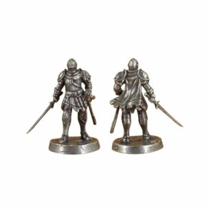 Figurine soldat d’élite à l’épée en métal