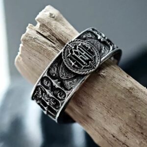 Chevalière médiévale gothique cathédrale – Image 2