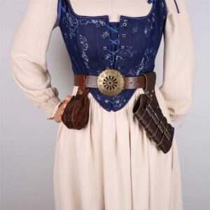 Ceinture médiévale pour femme avec accessoires modulables