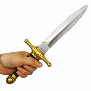 Dague médiévale de noble – 33 cm (en caoutchouc PU)