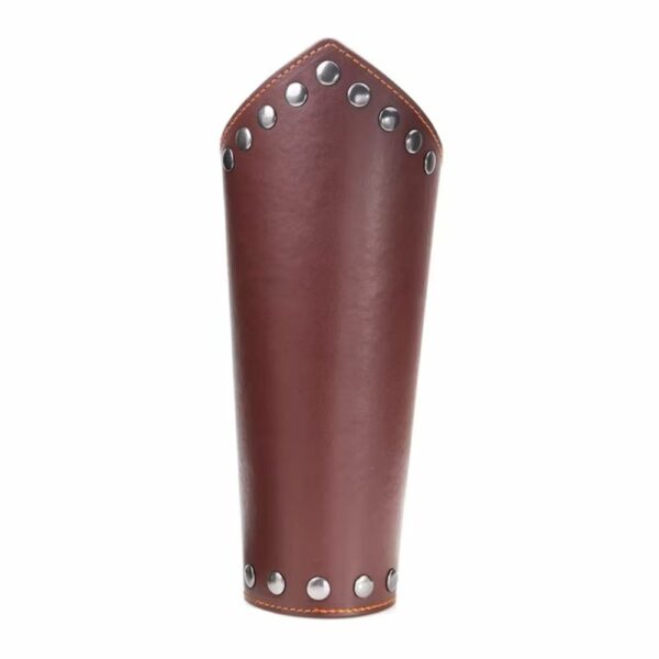 Brassards médiévaux en simili cuir – Image 2