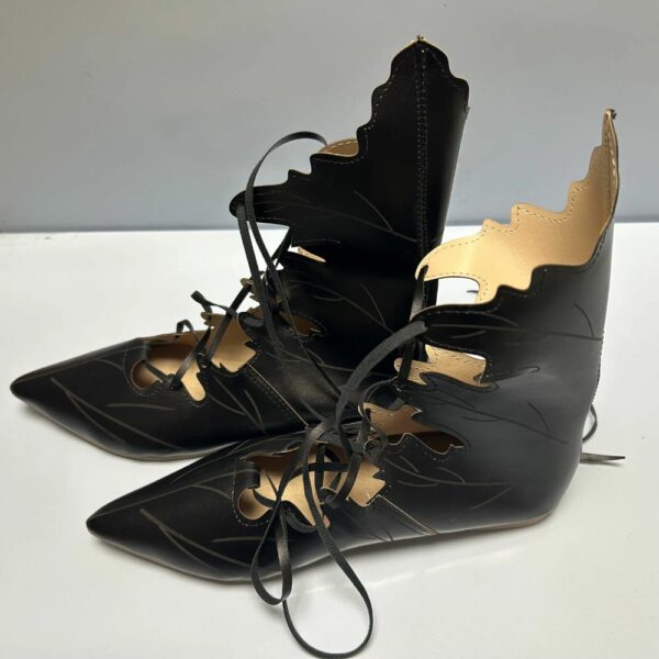 Chaussures médiévales elfiques à lacets pour femme – Image 5