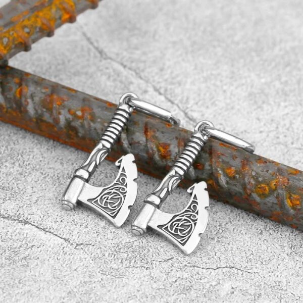 Boucles d’oreilles viking – haches de guerre miniatures