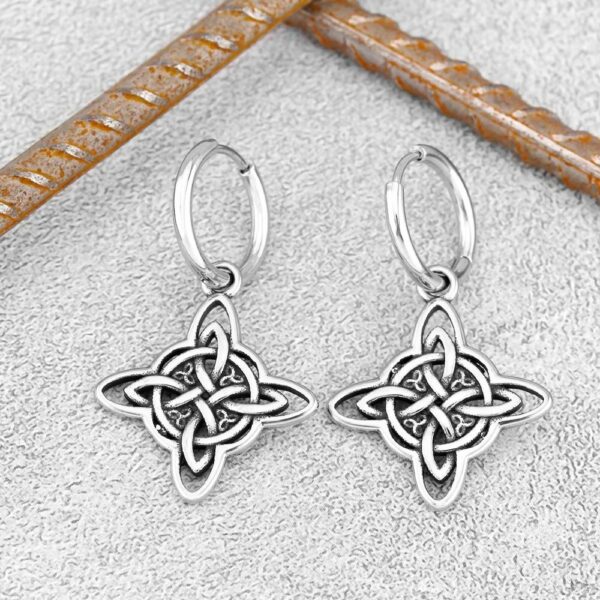 Boucles d’oreilles celtiques – rosaces des anciens clans