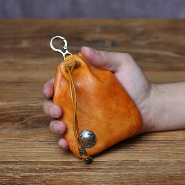 Bourse médiévale avec médaille dorée (4 coloris)