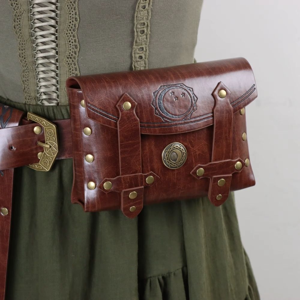 Sacoche de voyageur style médiéval – Image 3