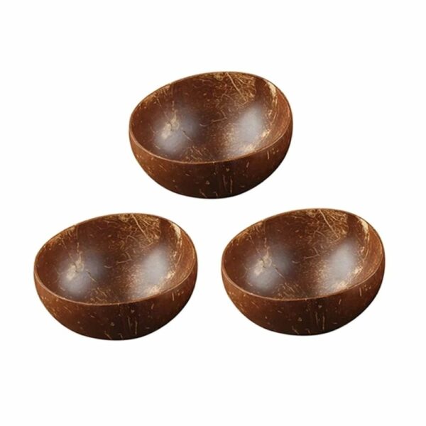 Lot de bols rustiques style médiéval