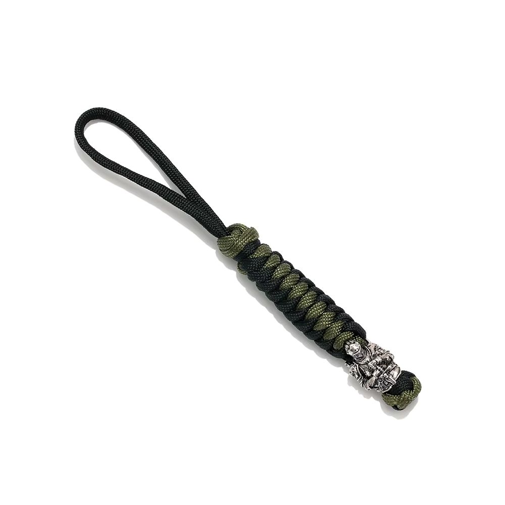 Porte-clés médiéval tressé avec chevalier – Image 4