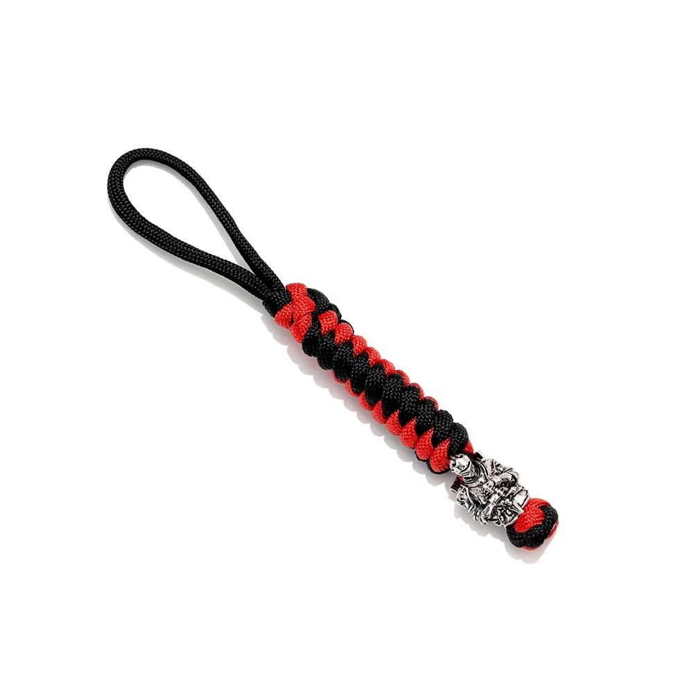 Porte-clés médiéval tressé avec chevalier – Image 2