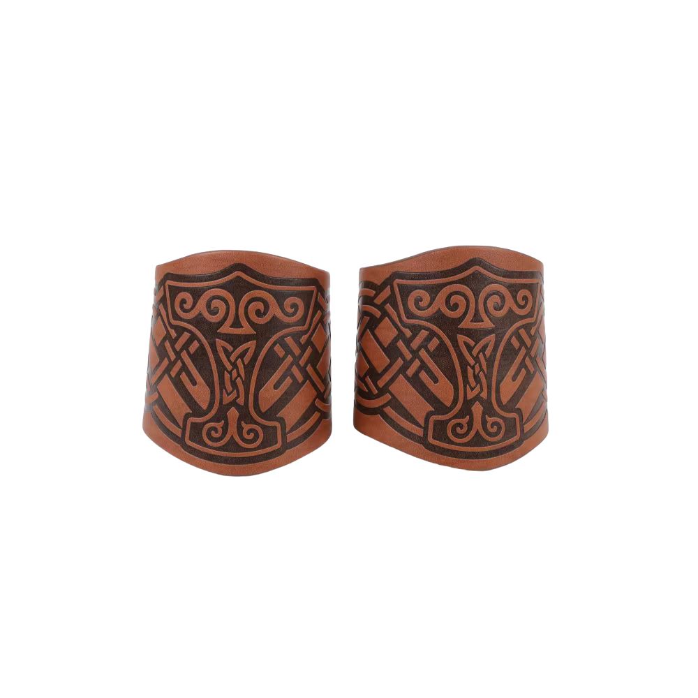 Bracelets vikings motifs marteau de Thor – Image 1