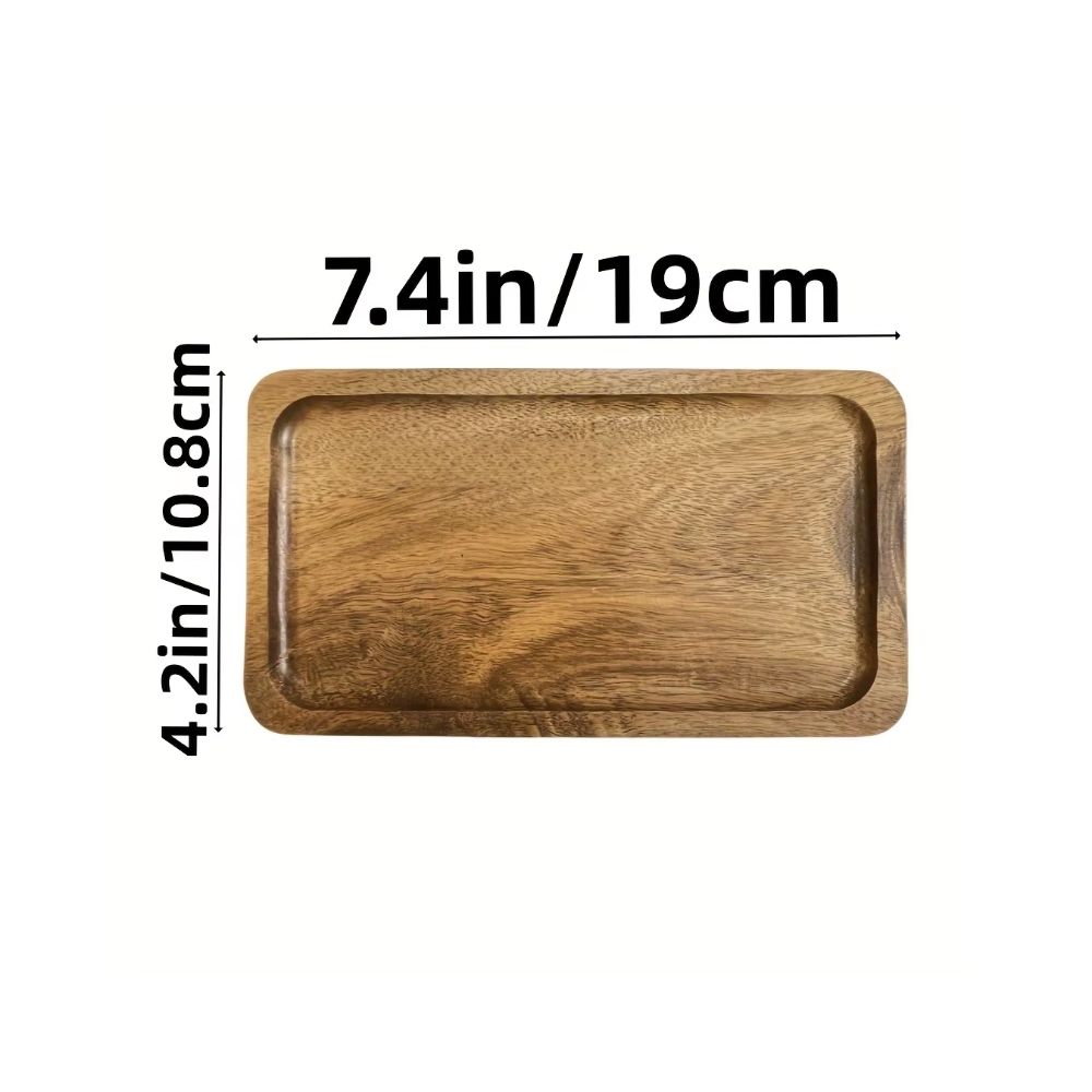 Grand plateau médiéval arrondi en bois d