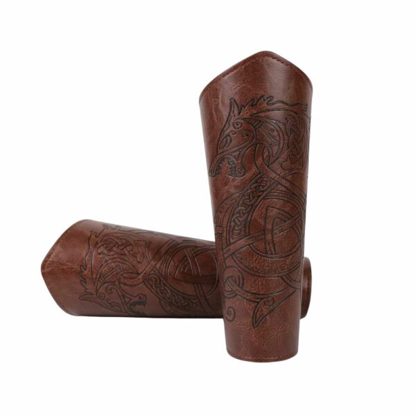 Brassards cheval dragon style nordique