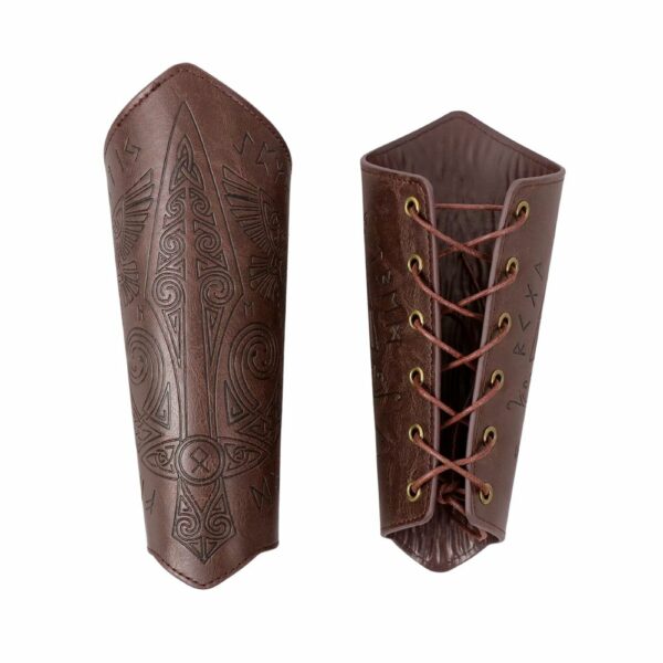 Brassards gravés aux symboles vikings