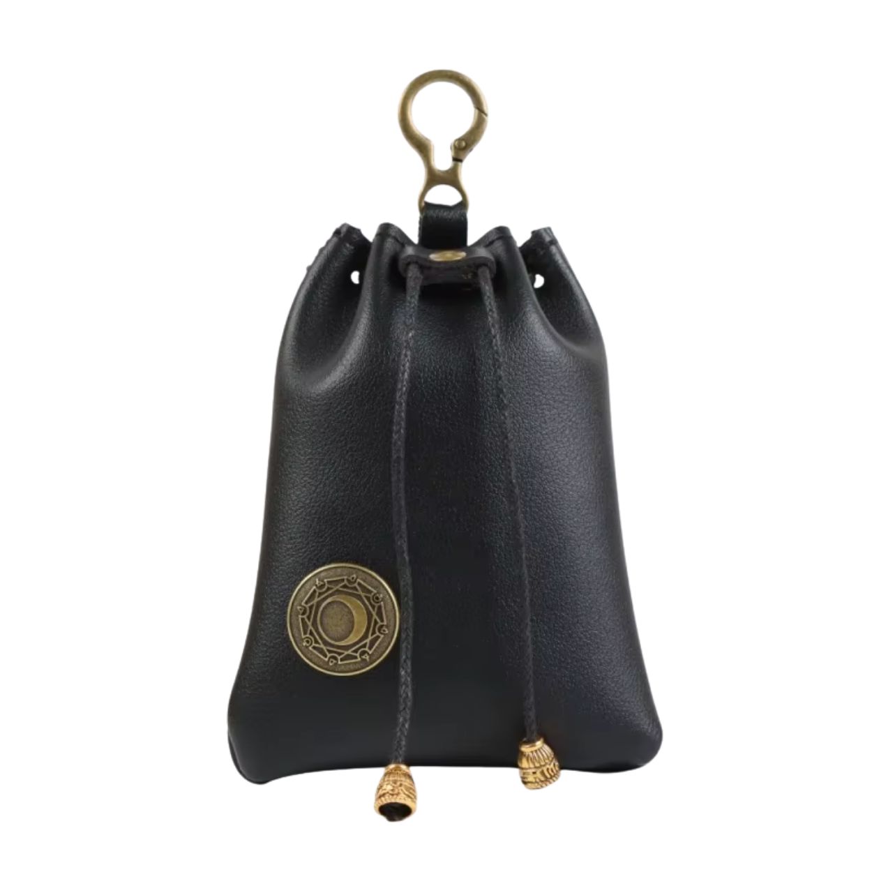 Bourse médiévale avec médaille dorée (4 coloris) – Image 1