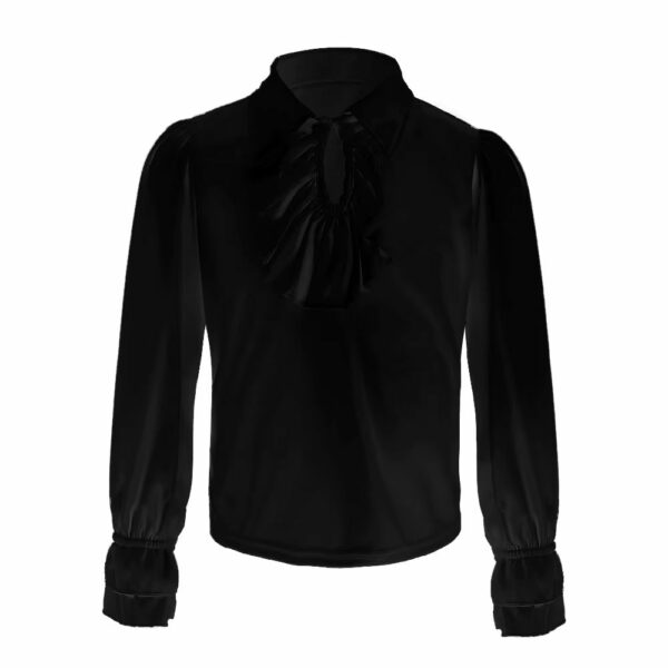 Chemise médiévale à jabot pour enfant